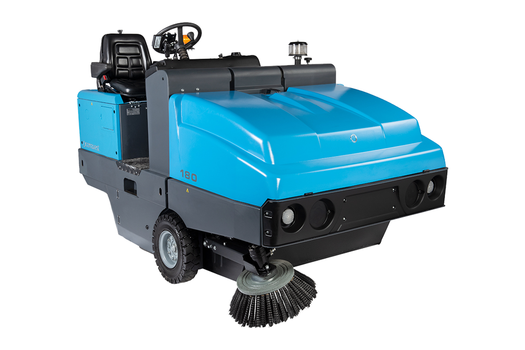 Large Heavy Duty Rideon Sweeper(1800mm path) Conquest Equipment
